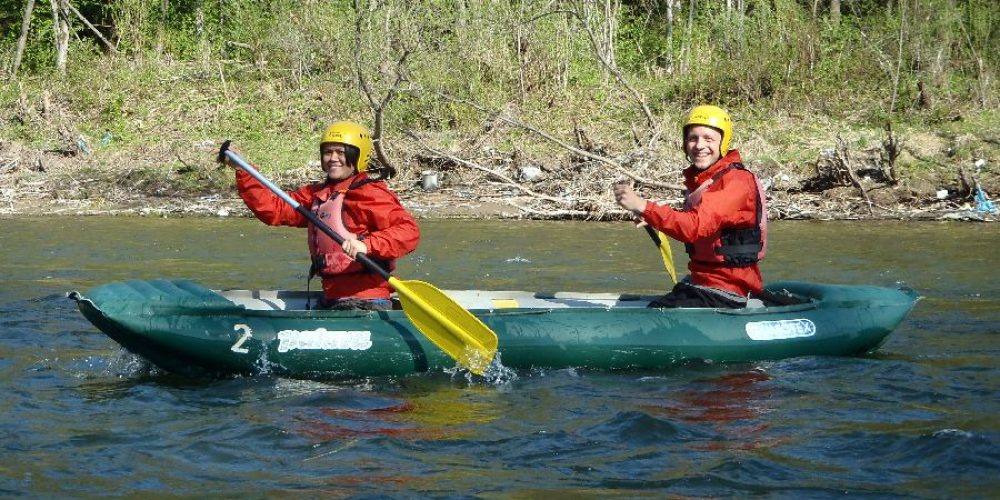 Canoerafting na Dunajcu